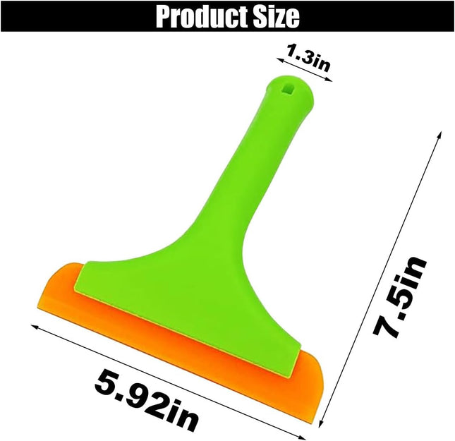 Small Silicone Window Squeegee Car Windshield Water Blade Scraper Multifunctional Squeegee with 5.9 Inch – product detail