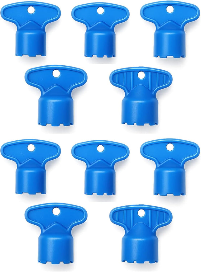 10 Pieces Faucet Aerator Removal Tool Aerator Wrench Key Set Universal Sink Removal Wrench Tool
