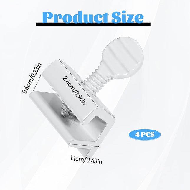 Window Locks 4 Packs Stainless Steel Sliding Door Security Lock Single Adjustable Horizontal Sliding – product detail