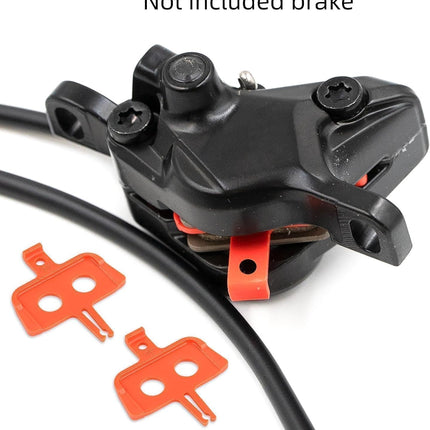 8PCS Bicycle Brake Pads Spacers - Hydraulic Disc Brake Pad Spreader Tool for MTB & Road Bike - Cycling Repair Insert Tool with Durable Spacers for Easy Maintenance