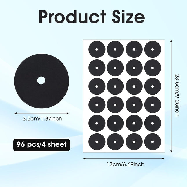 96Pcs Pool Table Marker Dots Billiard Spot Position Stickers Billiard Point Sticker Accessories Pool Table