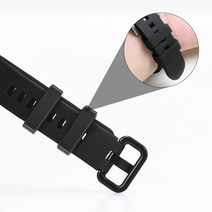6Pcs Watch Band Loops Watch Strap Holder Loop Black Watch Band Strap Loops Watch Strap Keeper Holder Retainer Silicone Replacement Watch Strap Loop for Smart Sport Watch Wristband