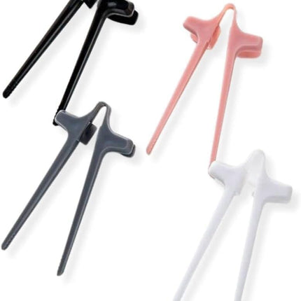 4 pcs Finger Chopsticks for Snacking, Multicolor Reusable Gamer Chopsticks, Snack Tgs, Chip Grabber for The Ultimate Gaming Experience, Perfect Snack Chopsticks - The Christmas Gift