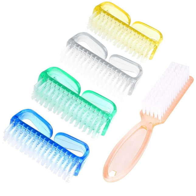 4PCS Wide Tooth Detangling Comb Large Hair Styling Comb for Curly Hand Fingernail Scrub Cleaning Brushes