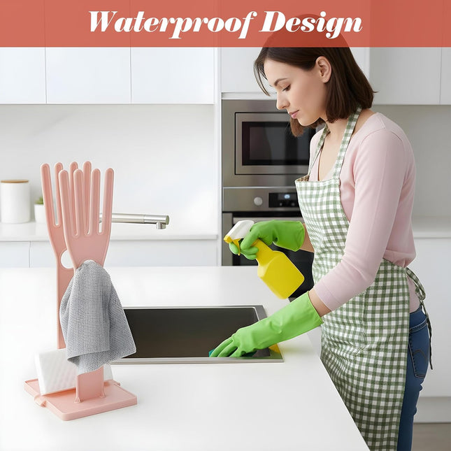 2 Pcs Kitchen Glove Holder Kitchen Glove Stand Holder Plastic Glover Drying Dryer Rack – product detail
