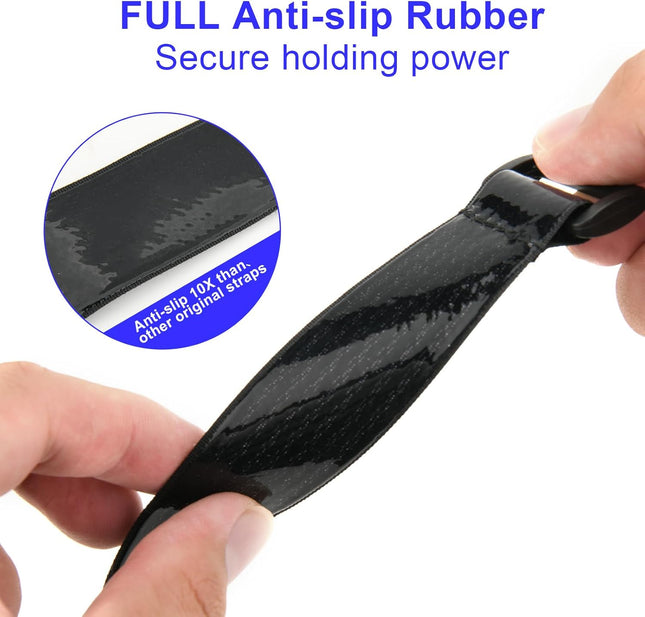 Cinch Straps with Anti-Slip Silicone Strips 1 x 14 Hook & Loop Fastening Cable Strap – product detail