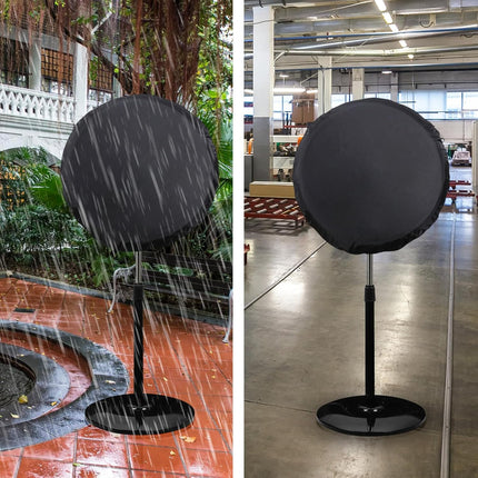 Industrial Heavy Duty Waterproof & Dustproof Fan Cover for 16-20" Stand Pedestal Fan, Wall Mount and Outdoor/Patio Use, Suitable for Indoor/Outdoor