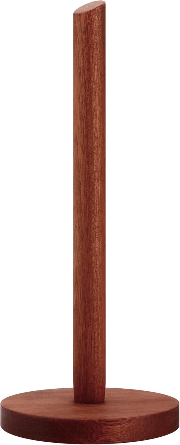 Wooden Paper Towel Holder Countertop