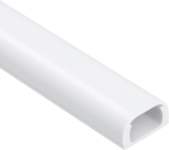 Wire Covers for 2 Cords Wire Hider On Wall Mounted White Cord Cover Kit Cable V1258-DP02-B-1898