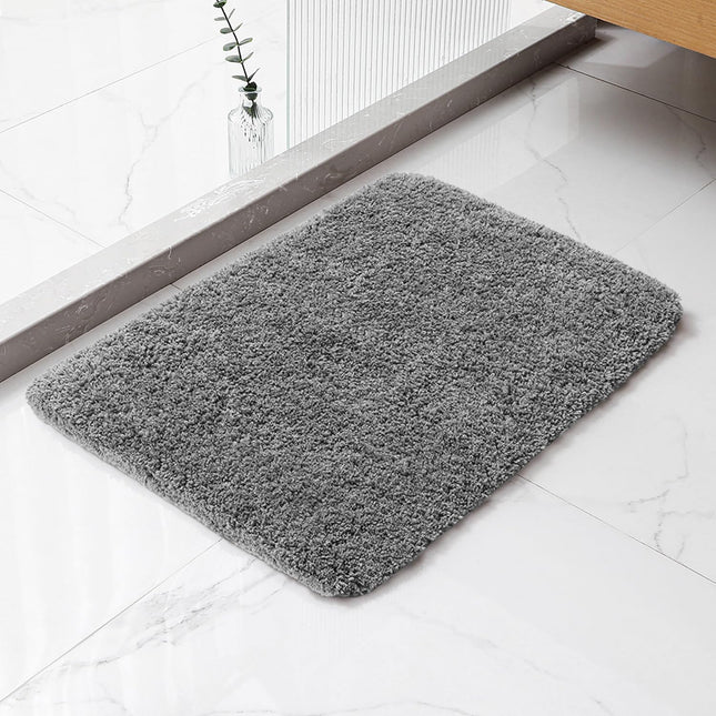 Gray Bath Mat 17 x24
