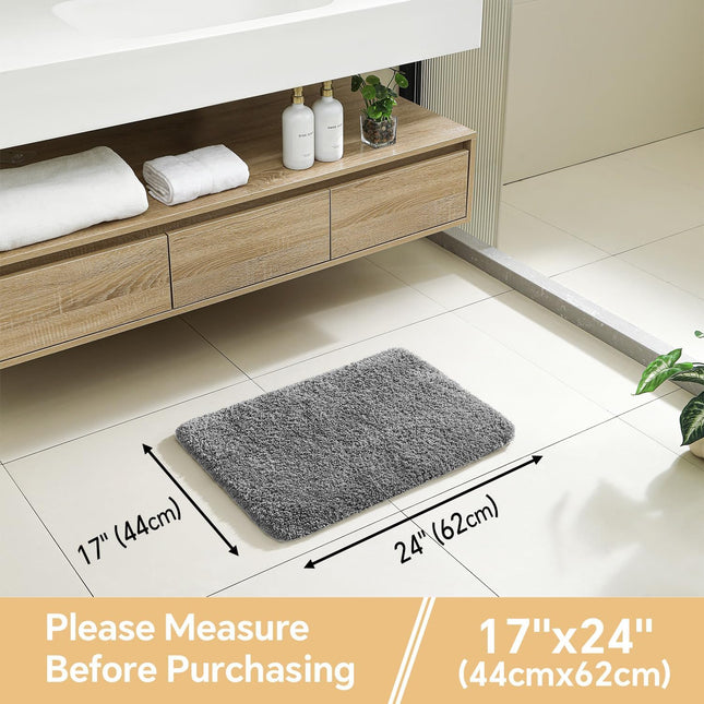 Gray Bath Mat 17 x24 – product detail