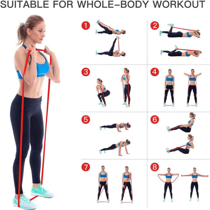 Pull-Up Bands Resistance-Bands Exercise-Bands - Pull up Assistance Bands Workout Bands Resistance for Women Long Resistance Bands Resistance Loop Bands Perfect for Gym Home or Travel