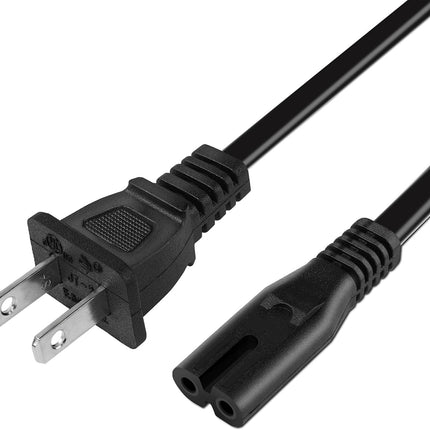 Power Cord for JBL PartyBox 100 110 200 300 310 710 1000 On-The-Go Speaker, ONN Party Speaker, JBL Soundbar 2 Prong Power Cable Replacement