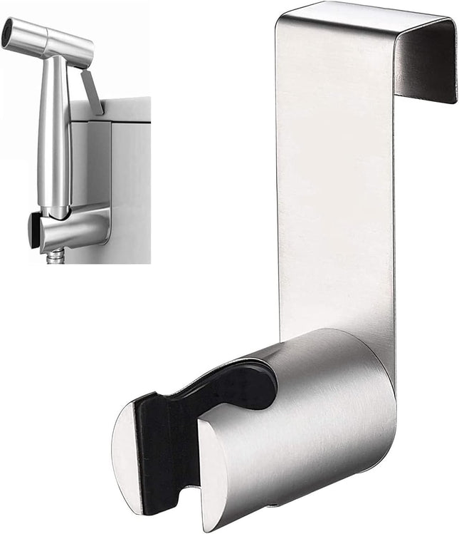 Handheld Bidet Sprayer for Toilet Bidet Sprayer Holder Portable Pet Shower Bidet Attachment Bathroom (Hook