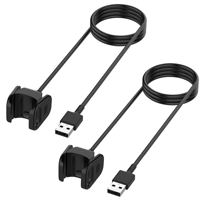Charger for Fitbit Charge 4 & 3 Replacement Charging Cable Clip Cord for Fitbit Activity Tracker (3.3ft/1m)