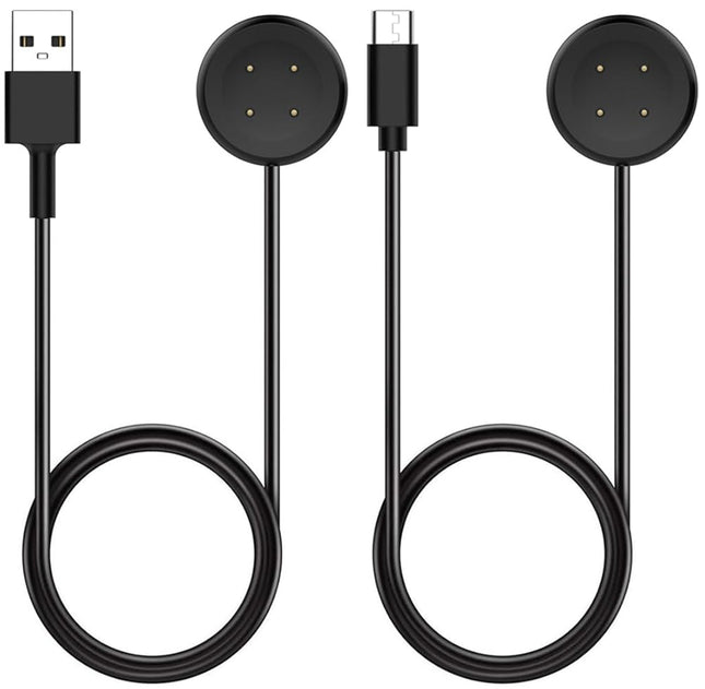 Charger for Google Pixel Watch 2 & 3 Replacement USB-A/C Charging Cable Cord for Smart Watch (3.3ft/1m)