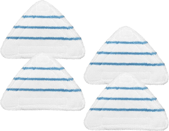 4 Pack Reusable Mop Pads Compatible with True & Tidy STM-500 STM-700 Steam Mops Refills V1258-DP02-B-2384