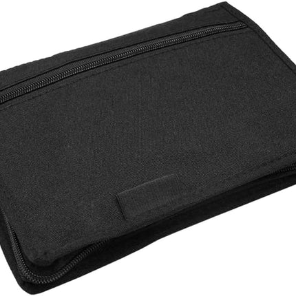 Car Registration Insurance Holder, Glove Box Compartment Organizer Owner Manual Zipped Case, Multipurpose Oxford Cloth Vehicle Document Holder for Essential Gadgets Cards