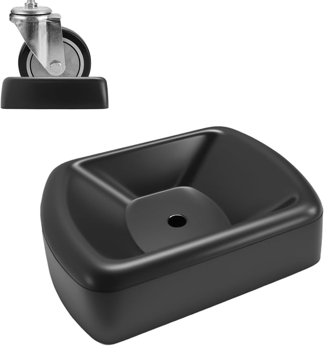 Jack Wheel Chock Stabilizer 6 Single Wheel Stopper Heavy Duty Reinforced Rubber Stabilizer Jack