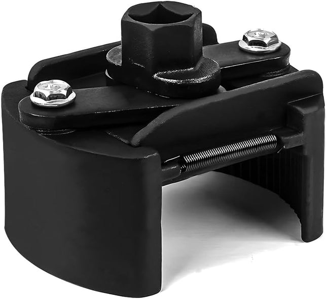 Oil Filter Wrench 2.36 Inch to 3.15 Inch Adjustable Oil Filter Socket Wrench with 2 V1258-DP02-B-2632