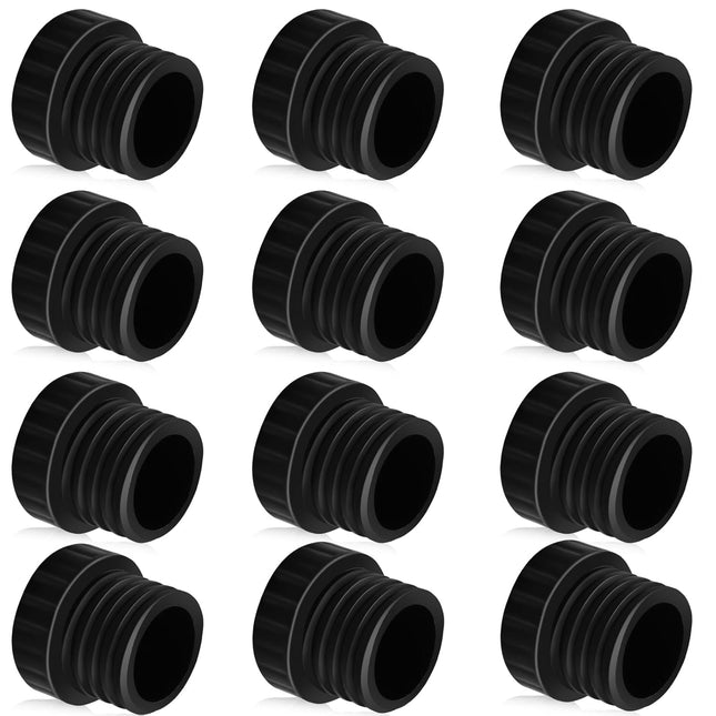 12Pcs Light Socket Covers Safety Cap Plugs for String Lights Protective Caps for Recessed/Standard Sockets