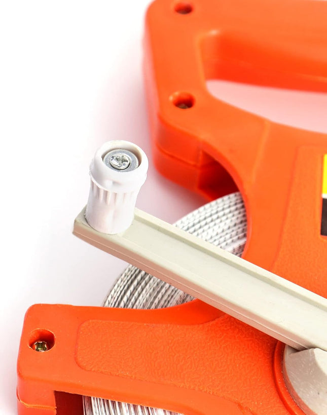 Tape Measure 1/2 x 164' Open Reel Dual Sided Fiberglass Tape Measure for Engineer Yard and Field Measuring – product detail