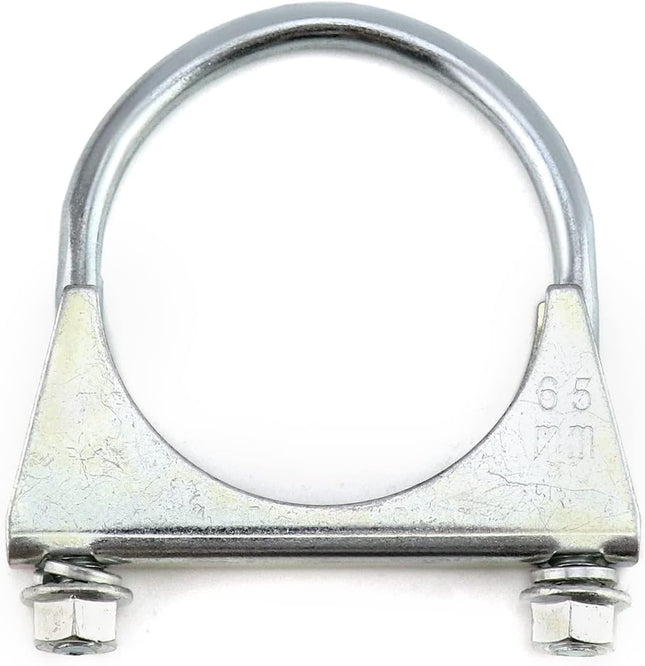 U-Bolt Muffler Tip Exhaust Hook 2 Pack 2-1/2 OD Carbon Steel Universal Silencer Exhaust Clip – product detail