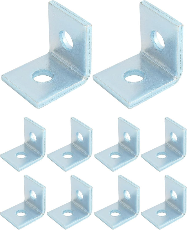 10-Pack Heavy Duty L-Shaped Connector V1258-DP02-B-2930