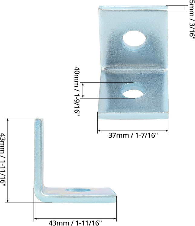 10-Pack Heavy Duty L-Shaped Connector – product detail