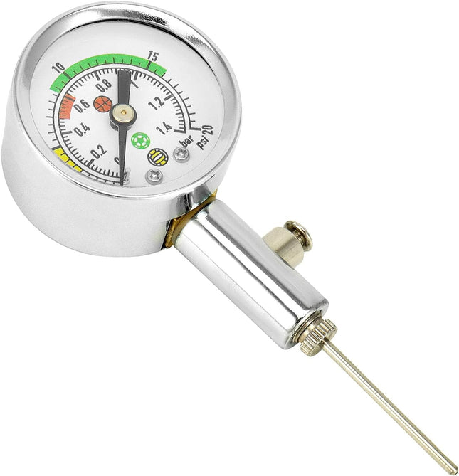 Ball Pressure Gauge Professional Accurate Air Pressure Measurement for Various Sports Balls