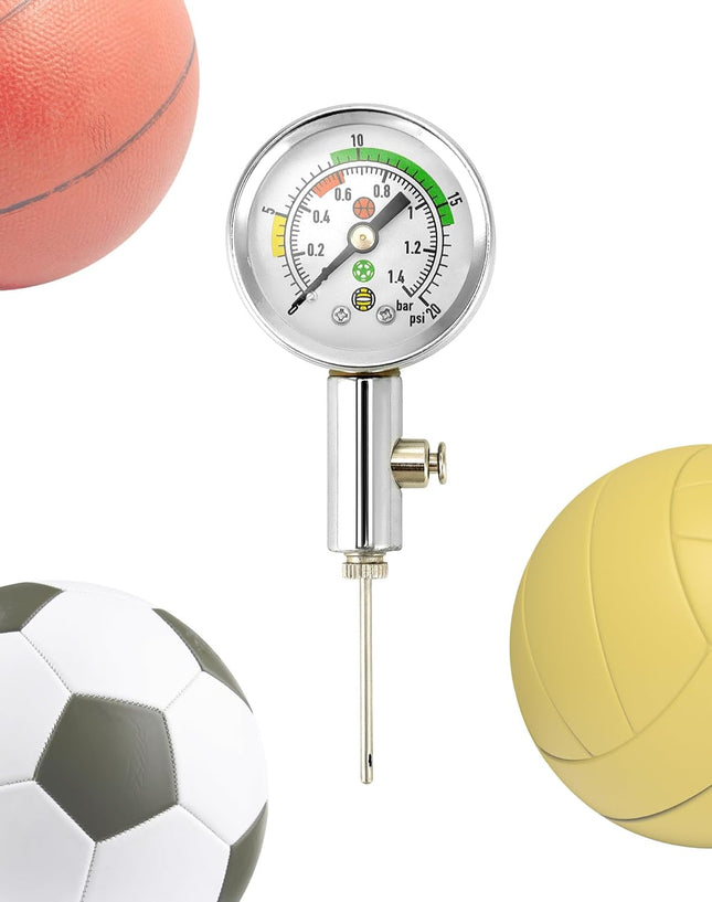 Ball Pressure Gauge Professional Accurate Air Pressure Measurement for Various Sports Balls – product detail