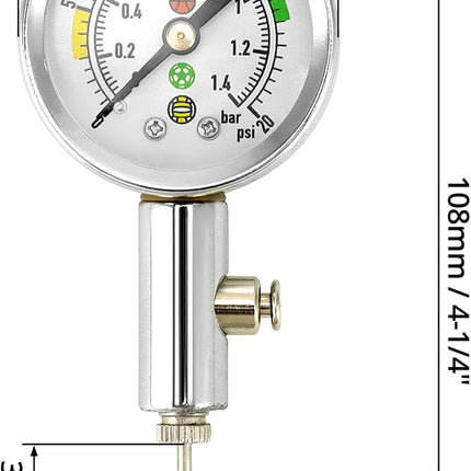 Ball Pressure Gauge, Professional Accurate Air Pressure Measurement for Various Sports Balls