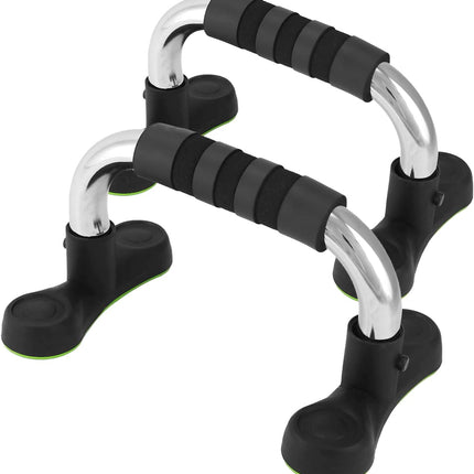 Steel Push Up Handles for Floor, Portable Push Up Stands with Non-Slip Grip, Angled Incline