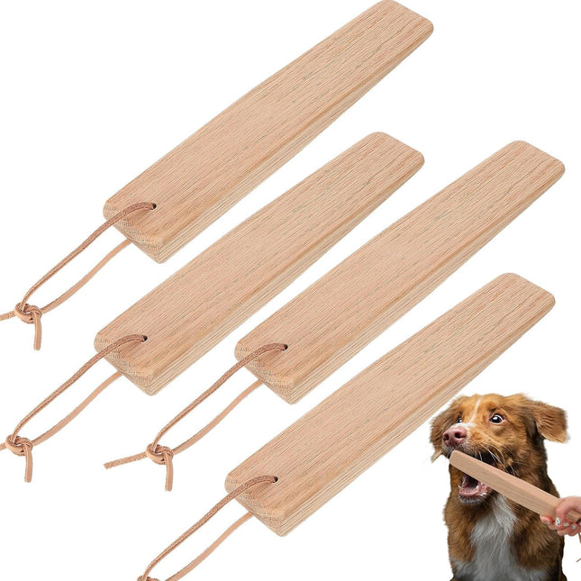 2 Pcs Break Stick Dog Fight 10.04'' x 1.77'' x 0.79'' Dog Stick Toy with Ropes for Training German Shepherd