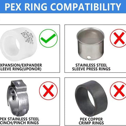 3 Ports Pex-A Expansion Poly PPSU Closed Manifold 3/4 Trunk, 1/2" Port (3 Ports),(PPSU1960034)