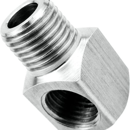 Stainless Steel Cast Pipe Fittings 90 Degree Barstock Street Elbow 1/4" NPT Male x 1/4" NPT Female Water Fuel Air