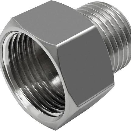 7/8 Female threaded (I.D:15/16) to 1/2 Male threaded (O.D:3/4) Toilet Bidet Hose Pipe Adapter Connector(Pls check your size!)