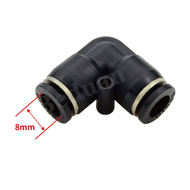 Push to Connect Fitting Elbow 8mm x 8mm Tube OD Pneumatic 90 Degree Degree Adapter Push in Fitting for Air – product detail
