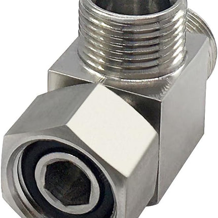 Stainless Steel 3/8 Compression Tee Fitting - 3/8" Inlet & Outlet Angle Stop