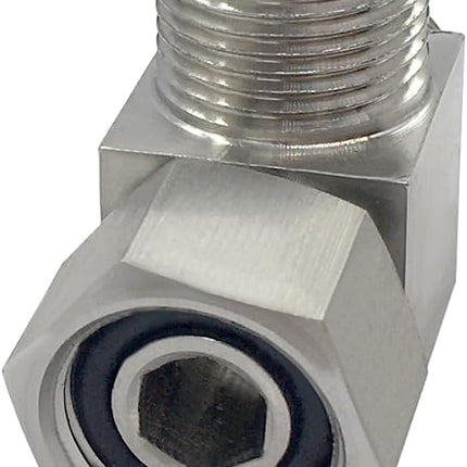 Stainless Steel 3/8 Compression Tee Fitting - 3/8" Inlet & Outlet Angle Stop