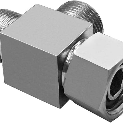 Stainless Steel 3/8 Compression Tee Fitting - 3/8" Inlet & Outlet Angle Stop