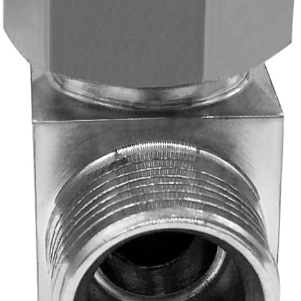 Stainless Steel 3/8 Compression Tee Fitting - 3/8" Inlet & Outlet Angle Stop