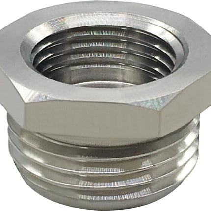1PCS Stainless Steel 3/4" GHT Male x 1/2" G(IPS) Female Bathroom Show Tube to Garden Hose Connector Adapter Fitting