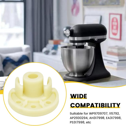 9709707 Mixer Rubber Foot, 10Pcs Blender Bottom Pads Feet Replacement Parts for Kitchen Aid Tilt Head Stand Mixer KSM150 KSM152 KSM154 KSM155 KSM158 KSM160 WP9709707 AP4326634 PS1488432