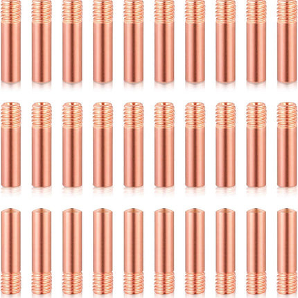 30 Pack Welding Contact Tips .035" MIG Guns 11-35 (0.035") Welding Tips 000068 Replacement Accessories Compatible With Millermatic M-10/Hobart H-9/10-9/10 Welder
