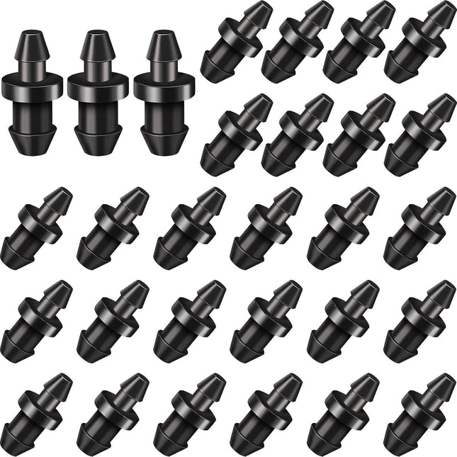 Drip Irrigation Plugs 1/4 Inch Tube Closure Goof Hole Plugs Irrigation Stopper for Home Garden Lawn