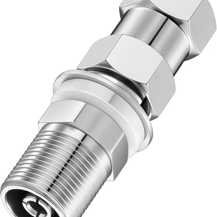Cb Radio Antenna Heavy Duty So-239 Stud Mount Cb Antenna Standard 3/8 x 24 Threaded Stud Mount Adapter Accessories for Any 1/2" Hole