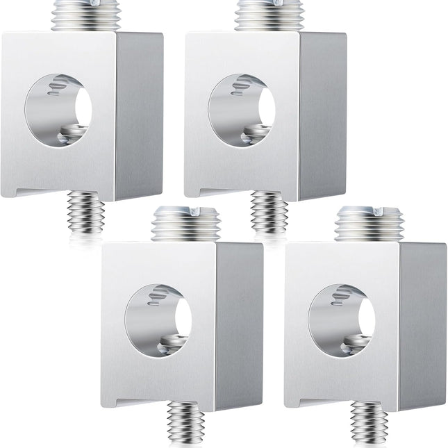 4 Pieces #4-2/0 Neutral Lug Kit Circuit Breaker Ground Lugs Aluminum Grounding Lugs for Electrical Connections(4 Pieces, 4-2/0)