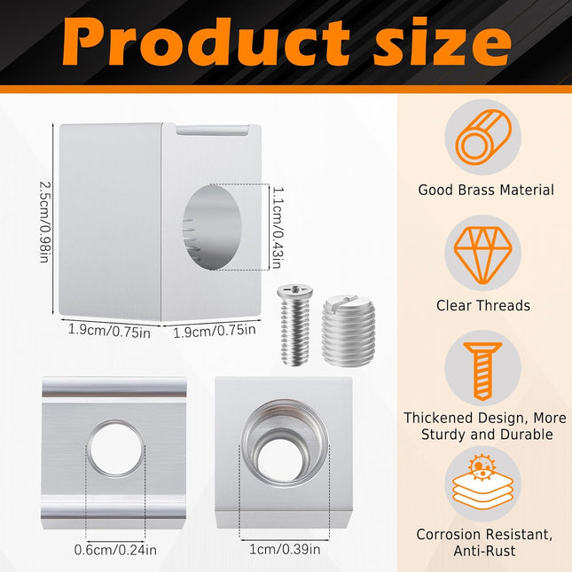 4 Pieces 4-2/0 Neutral Lug Kit Circuit Breaker Ground Lugs Aluminum Grounding Lugs for Electrical – product detail
