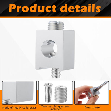 4 Pieces #4-2/0 Neutral Lug Kit Circuit Breaker Ground Lugs Aluminum Grounding Lugs for Electrical Connections(4 Pieces, 4-2/0)